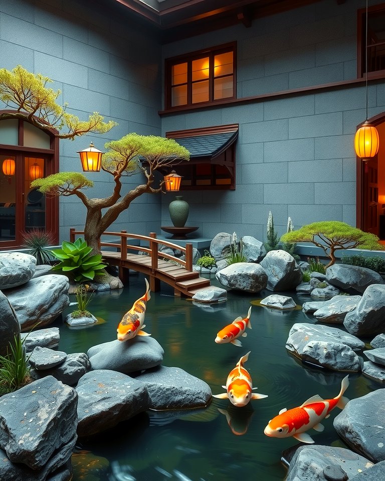 25 Koi Pond Ideas to Enhance Your Outdoor Space