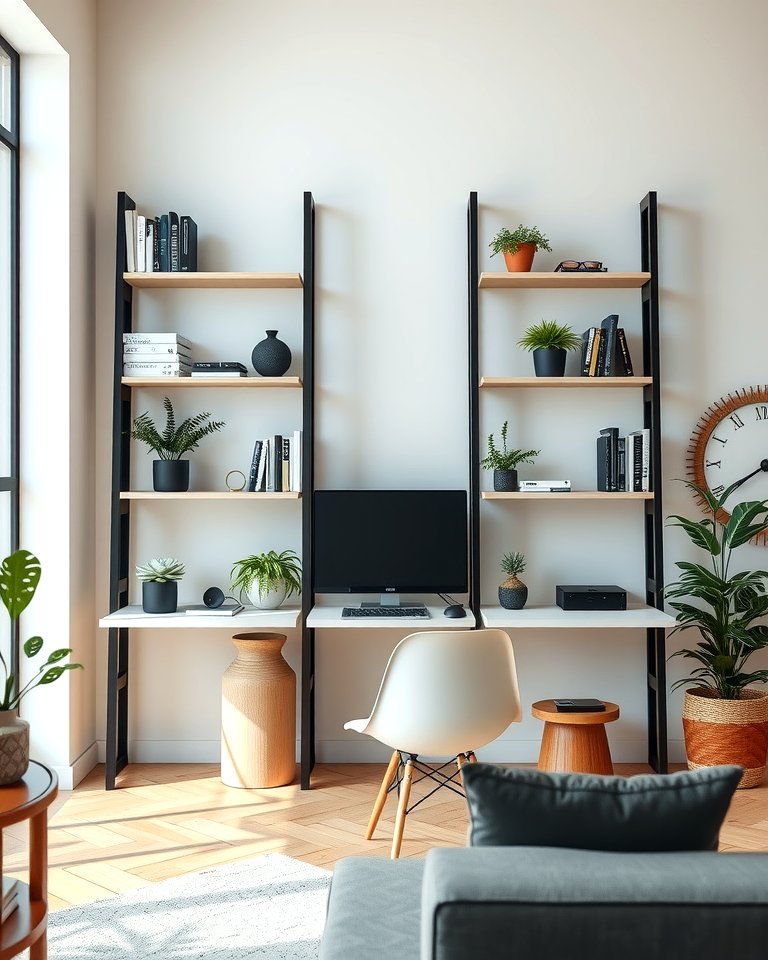 25 Desk in Living Room Ideas for Functional Spaces