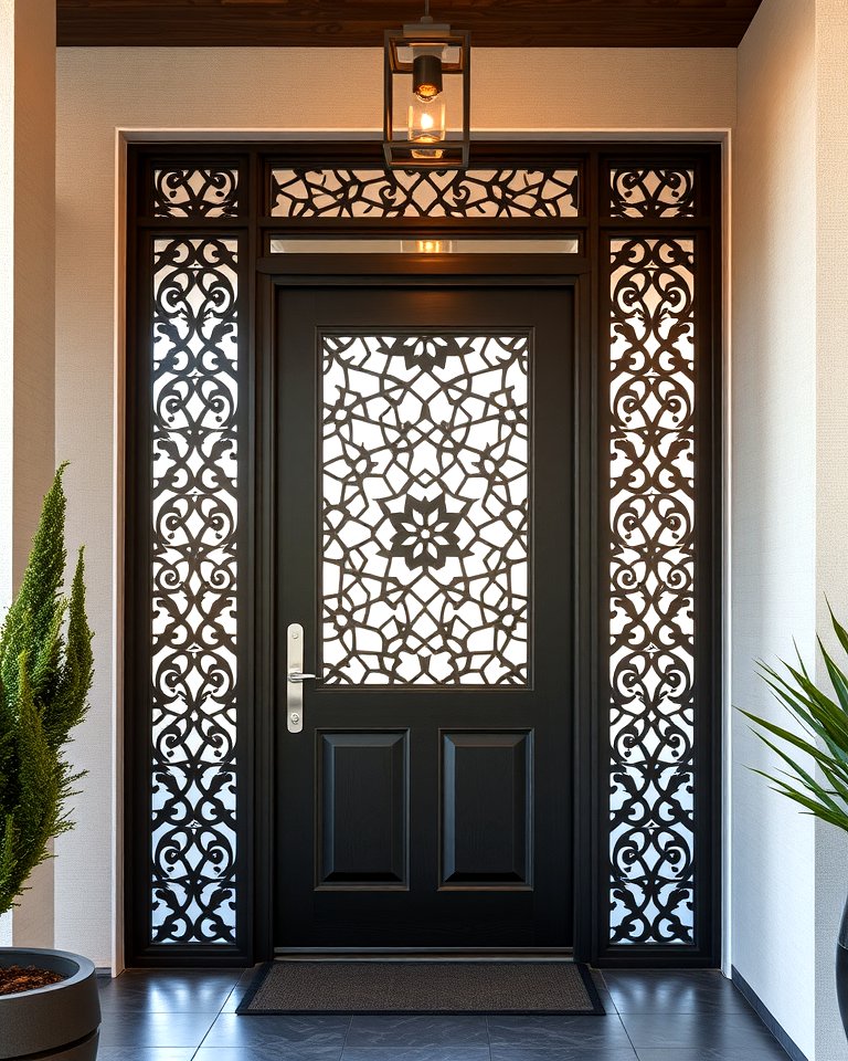 20 Front Door Privacy Ideas to Enhance Your Home Security