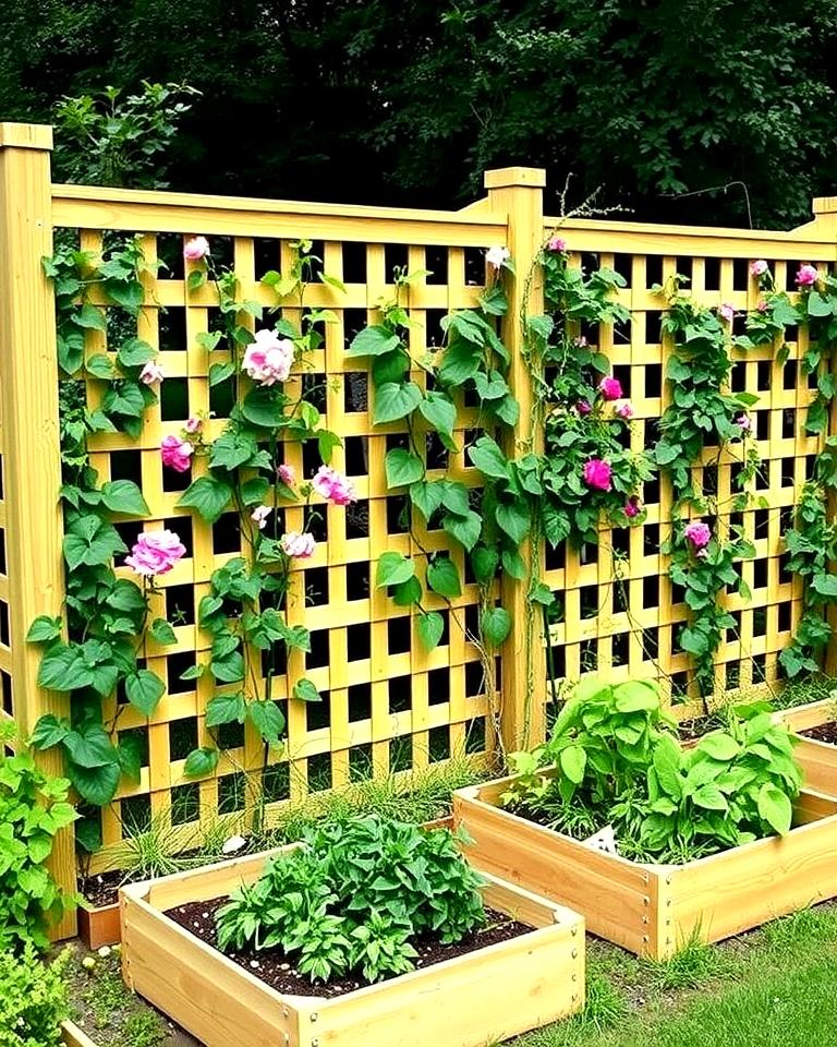 20 Raised Garden Bed Along Fence Ideas for Your Yard