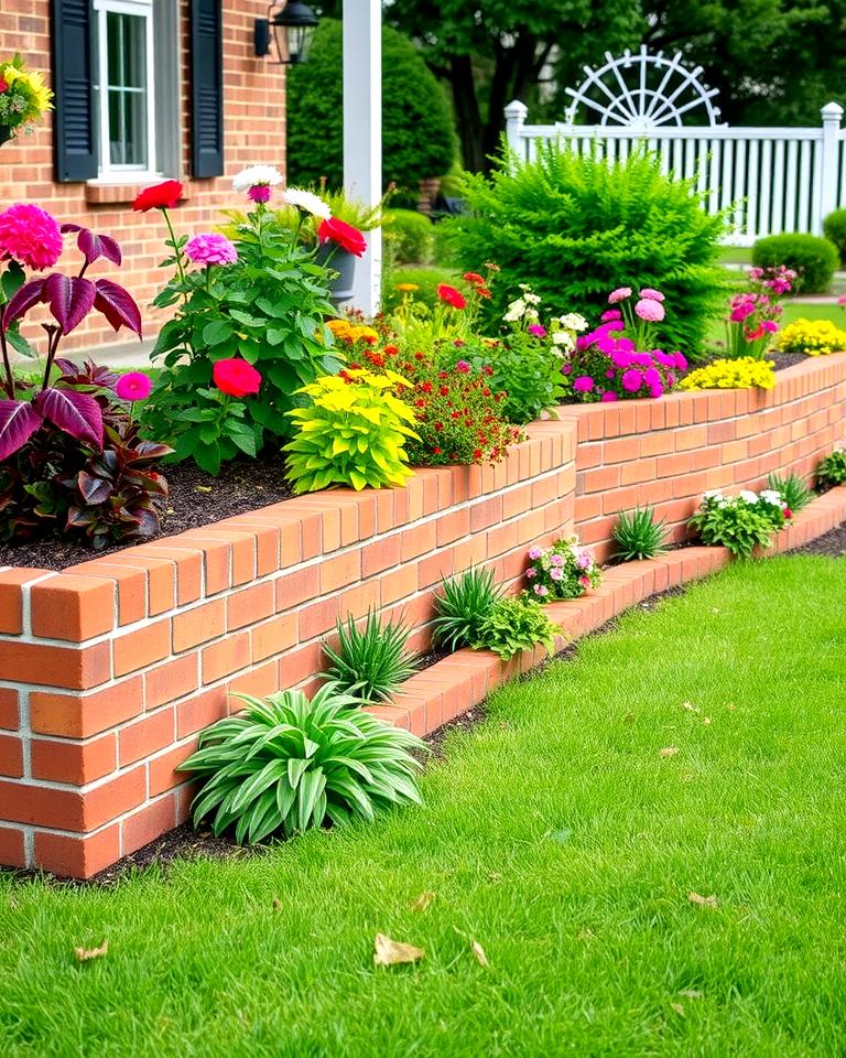 20 Front Yard Brick Fence Ideas for a Classic Look — free download