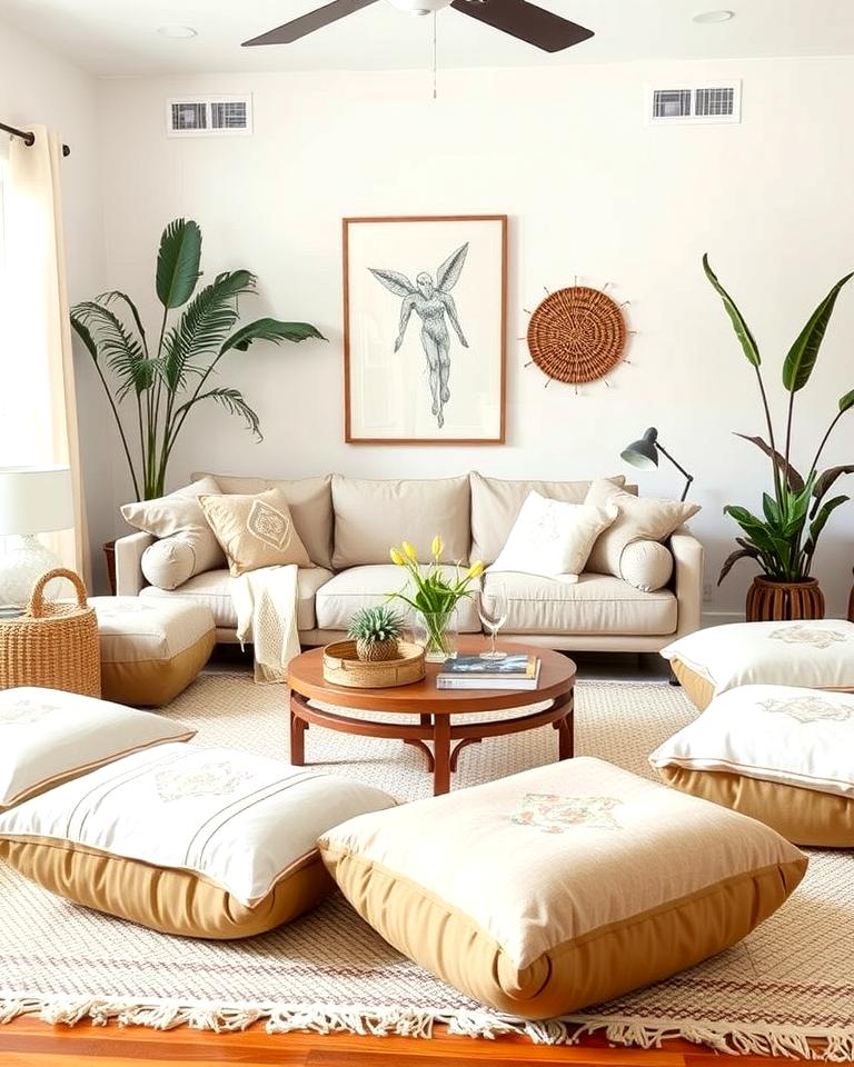 20 Neutral Boho Living Room Ideas for a Relaxing Vibe