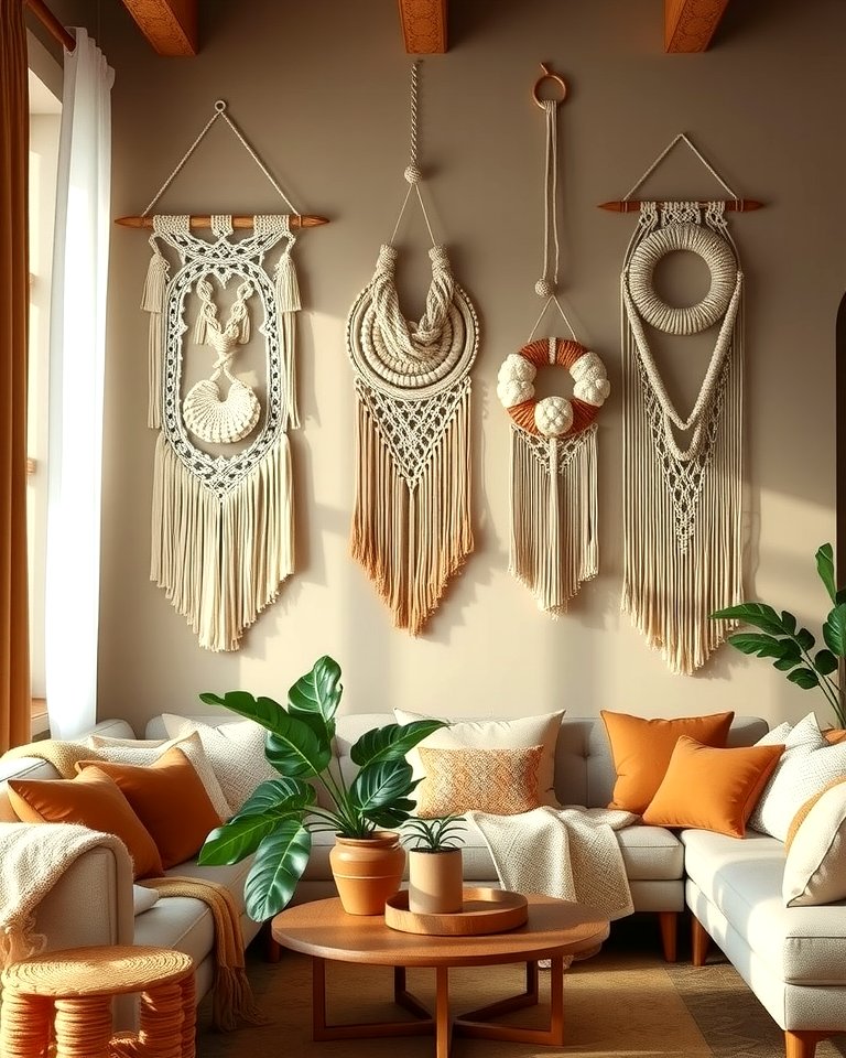 Photo inspiration: Visual Reference: 25 Boho Wall Decor Ideas For A Vibrant And Artistic