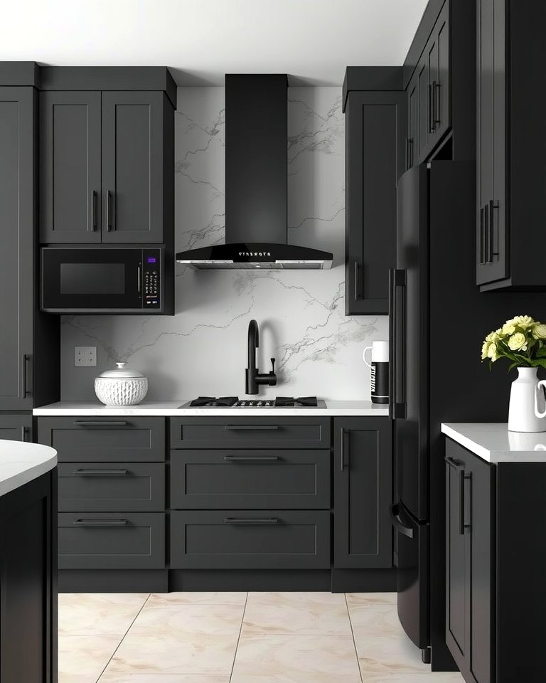 25 Gray and Black Kitchen Ideas for a Modern Look