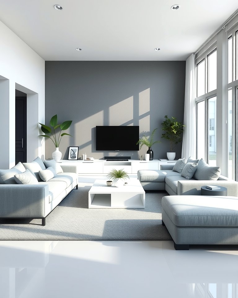 25 Grey and White Living Room Ideas for Modern Homes