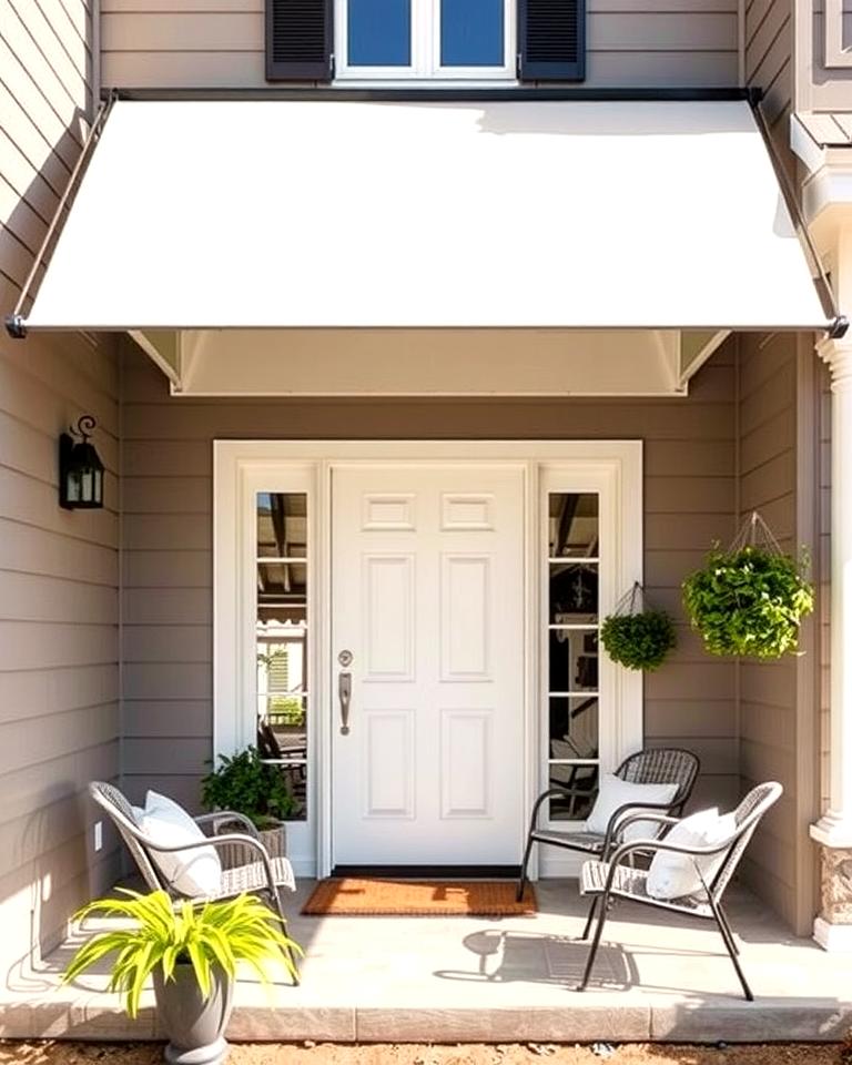 20 Front Porch Awning Ideas to Enhance Your Home