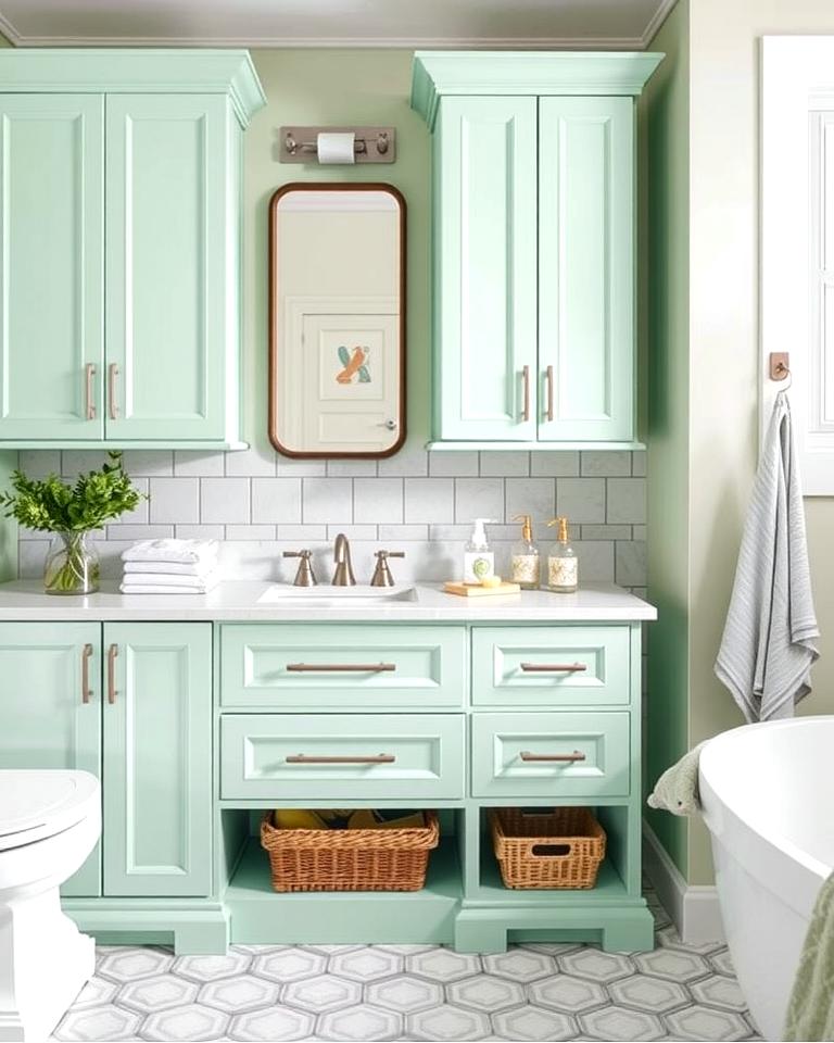 20 Mint Green Bathroom Ideas for a Fresh Look