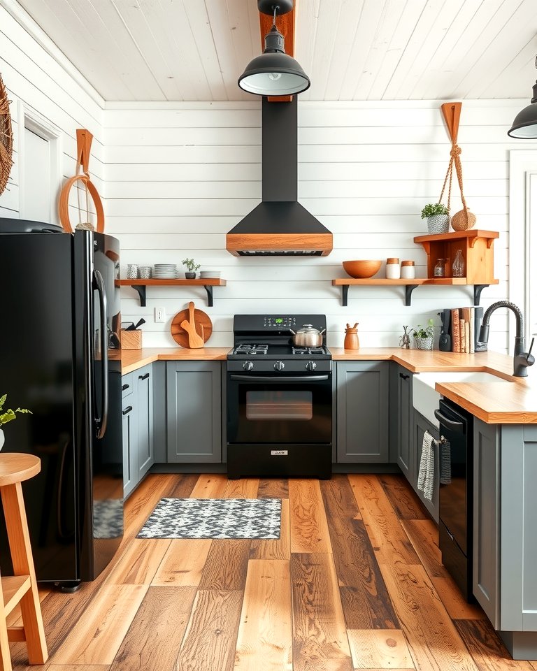 25 Kitchen With Black Appliances for a Sleek and Modern Look