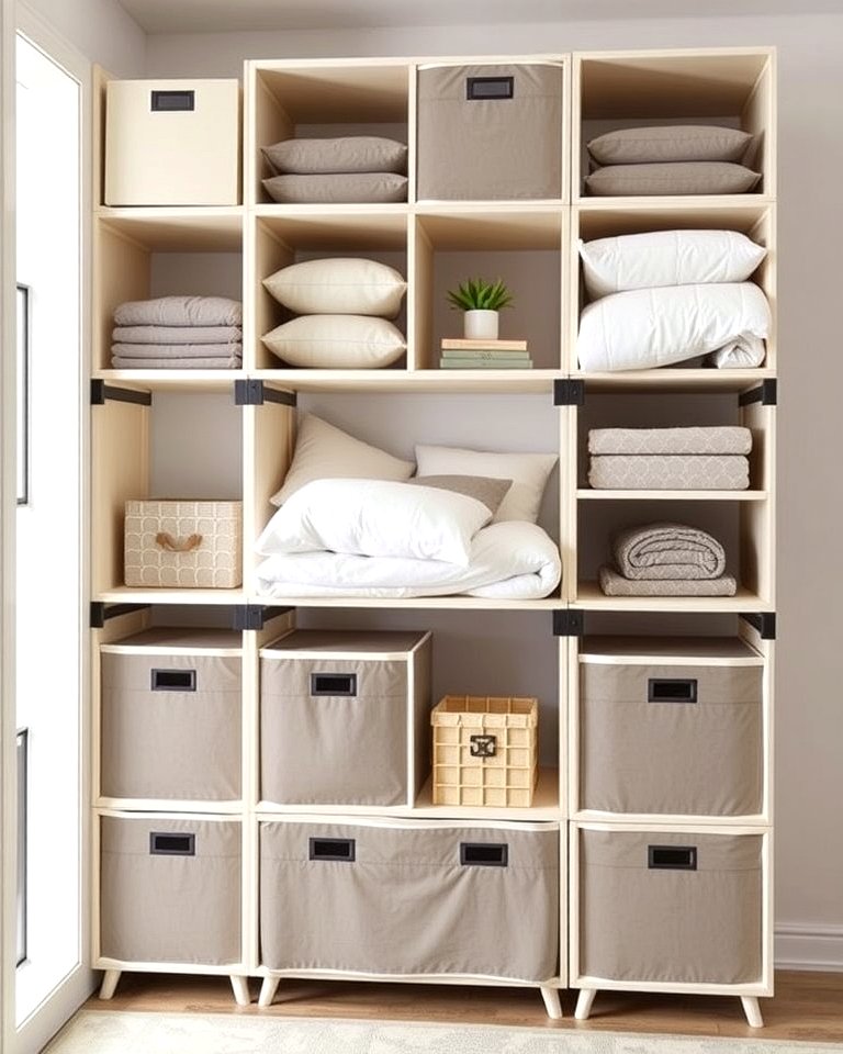 25 Creative Bedding Storage Ideas for Small Spaces