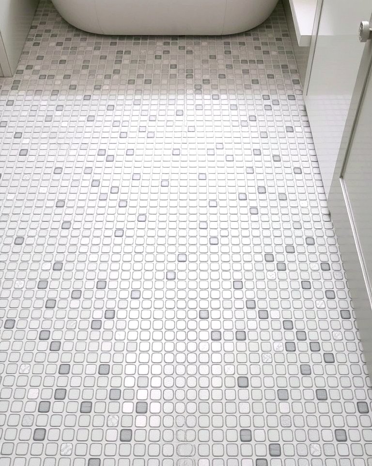 25 Bathroom Mosaic Floor Tile Ideas for Unique Style