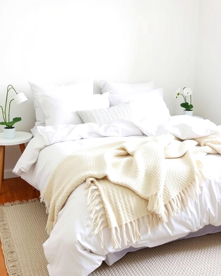 20 Bright Small White Bedroom Design Ideas