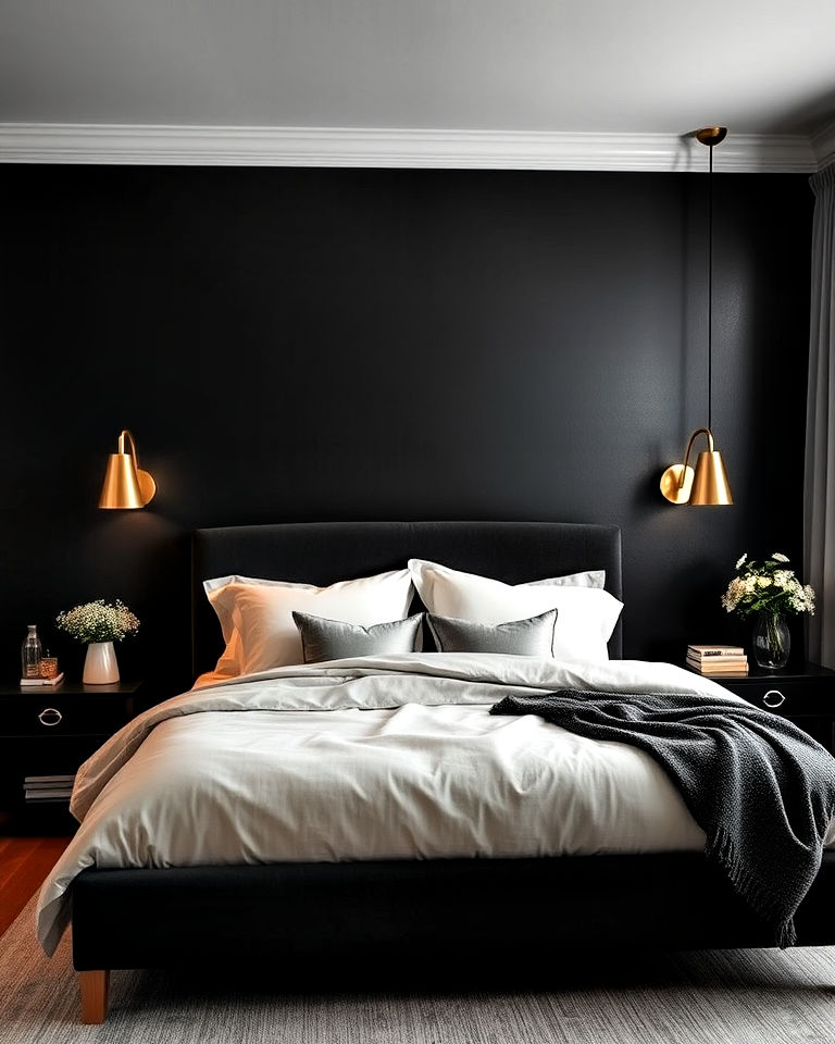 25 Black Accent Wall Ideas for a Dramatic Statement