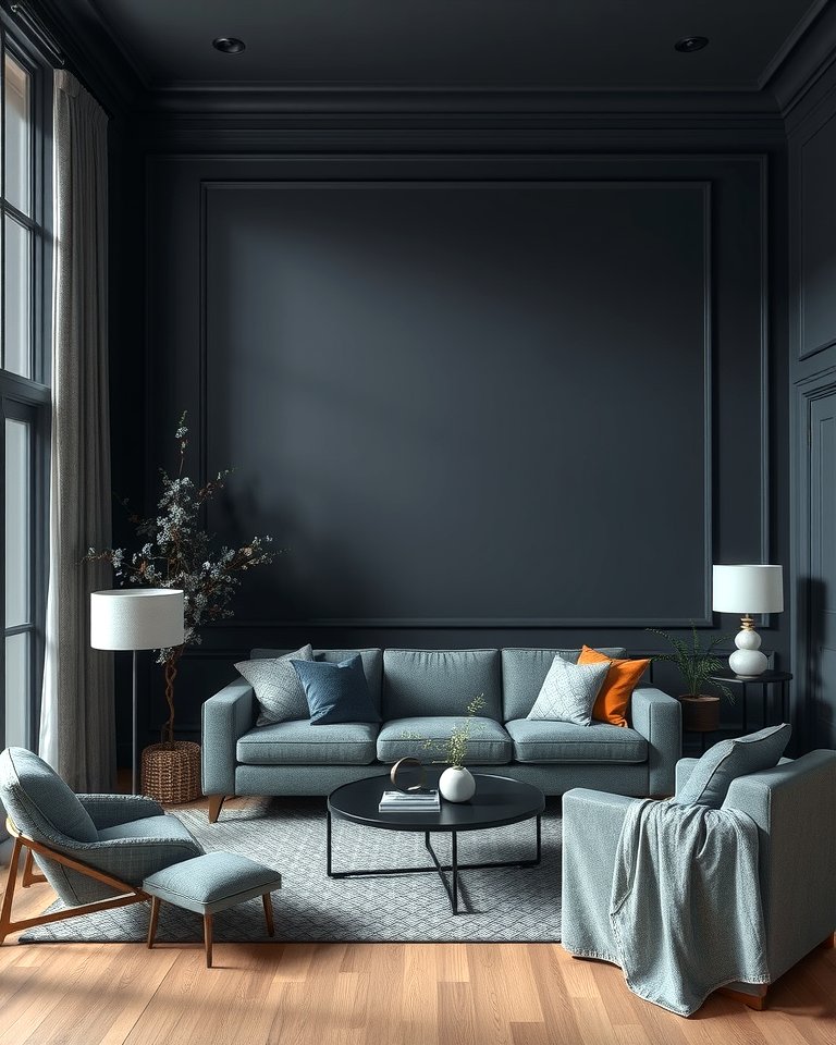 25 Dark Living Room Ideas for a Moody and Chic Space