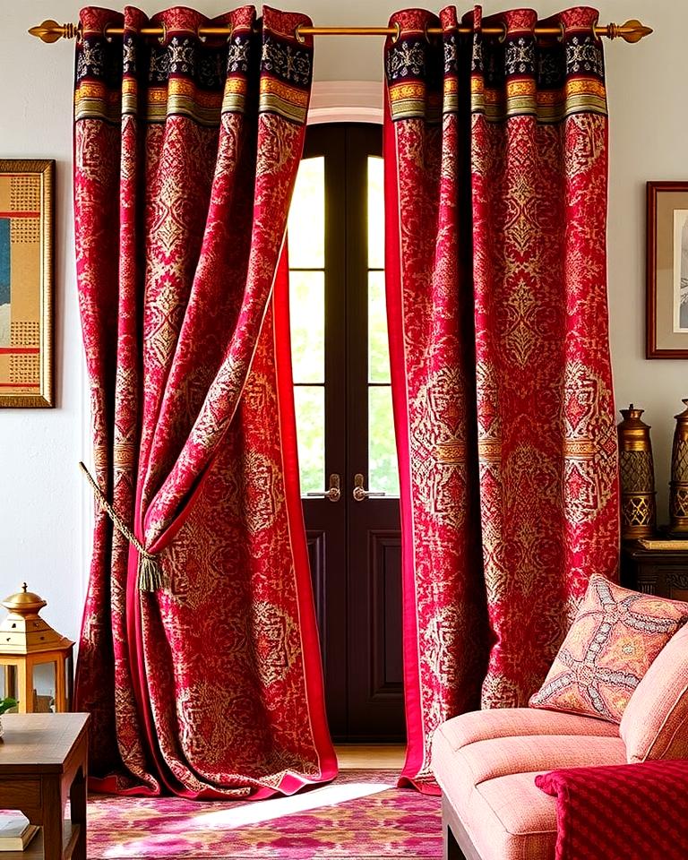 20 Boho Curtain Ideas to Enhance Your Home's Style