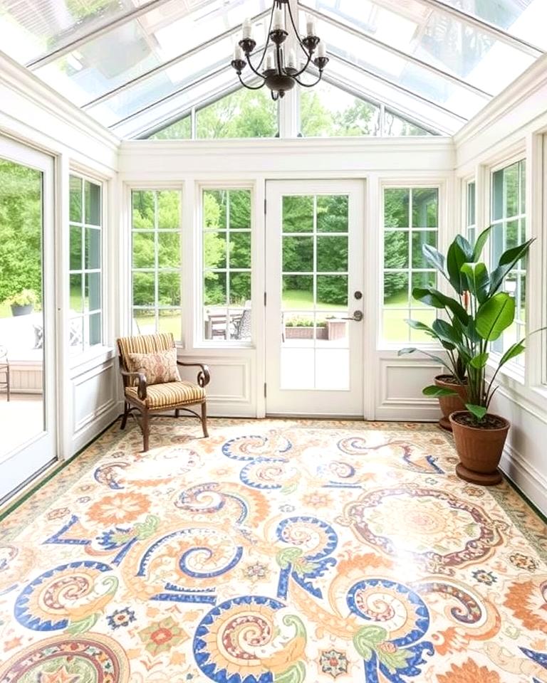 20 Sunroom Tile Floor Ideas for Durable and Stylish Floors