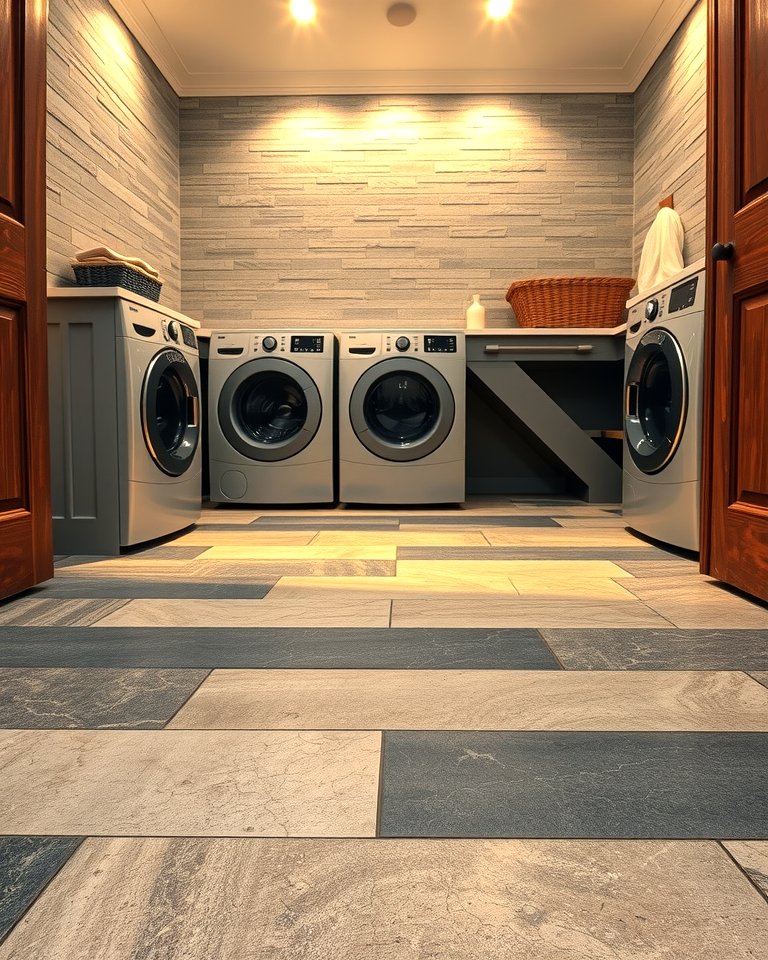 25 Laundry Room Floor Ideas for a Functional Space