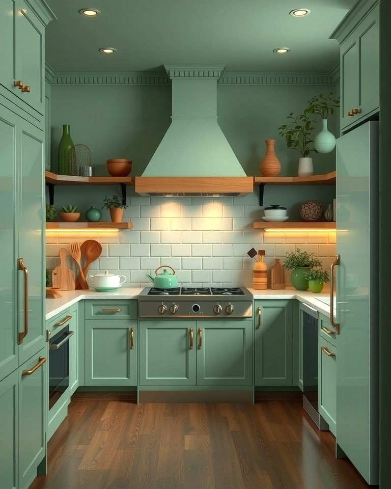 25 Stylish Kitchen With Colored Appliances Ideas