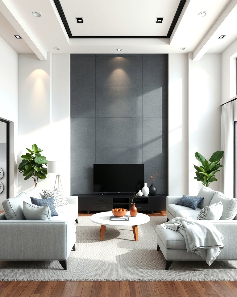 25 Grey and White Living Room Ideas for Modern Homes