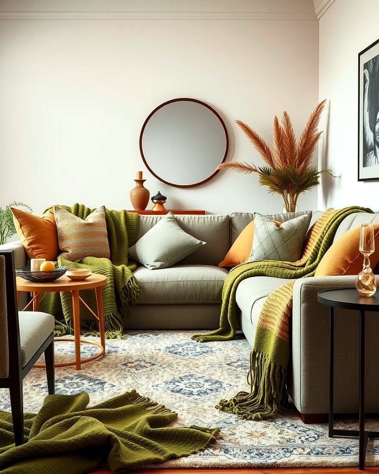 25 Green Living Room Ideas for a Fresh and Calming Space