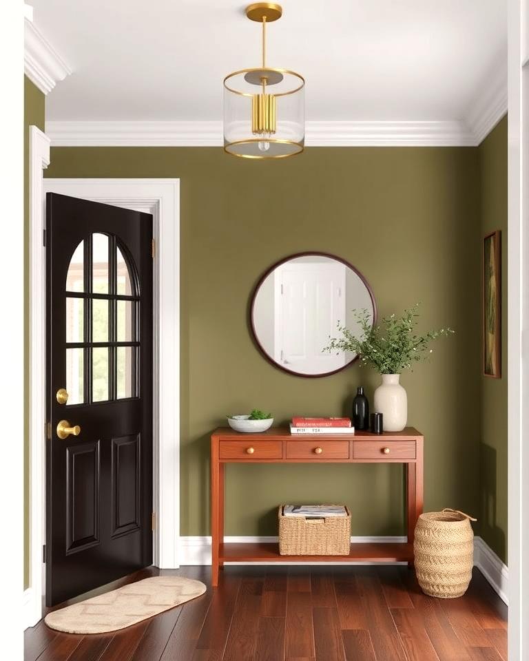 20 Olive Green Accent Wall Ideas for a Bold Statement