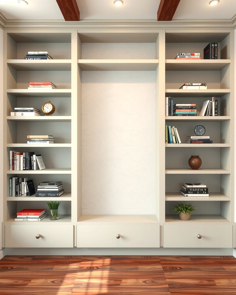 Modern Built-In Bookshelf Ideas for Sleek, Space-Saving Interiors
