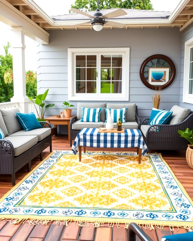 Outdoor Concrete Rug 25 Concrete Patio Ideas on a Budget for Affordable Style