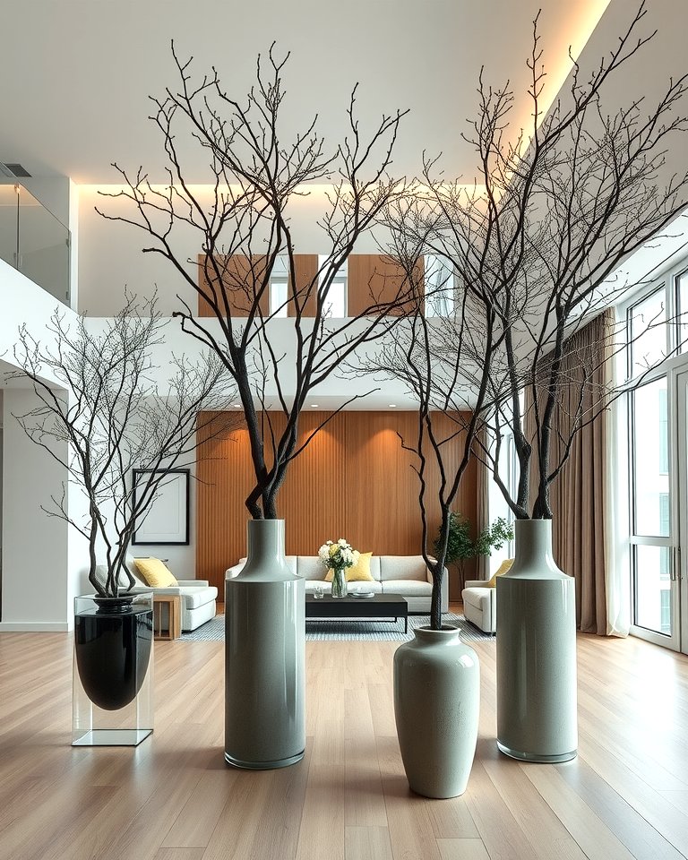 25 Large Floor Vase Decoration Ideas for Stunning Interiors