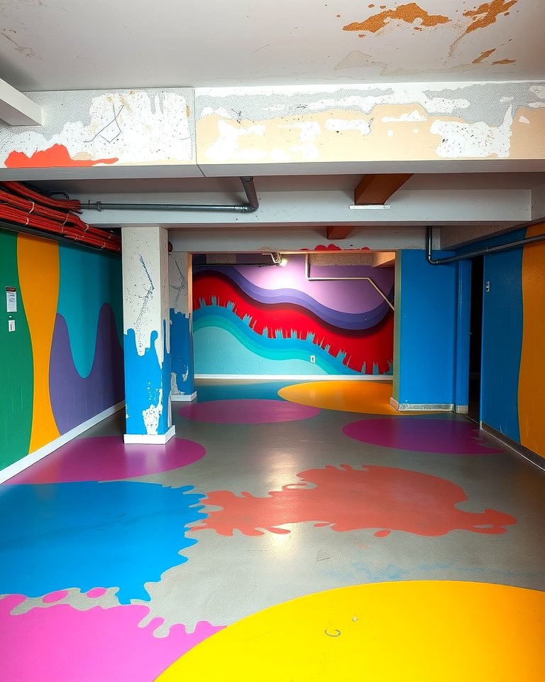 Colorful Painted Concrete Apartments preview