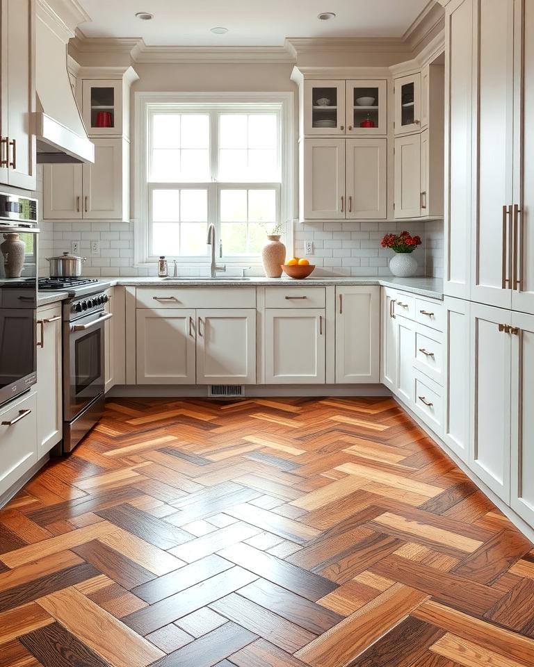 20 Kitchens With Wood Floors for a Warm and Inviting Feel