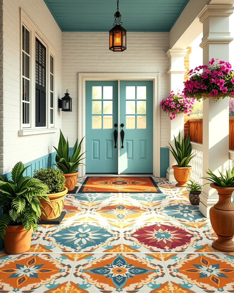 25 Front Porch Tile Ideas for a Welcoming Entrance