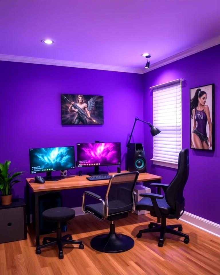 20 Purple Gaming Setup Ideas for a Vibrant Space