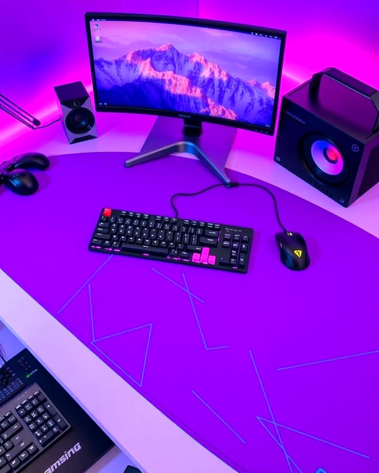 20 Purple Gaming Setup Ideas for a Vibrant Space