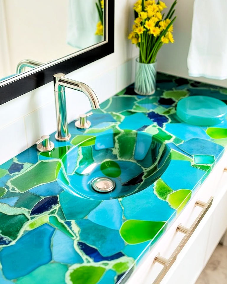 Gallery Detail: 25 Bathroom Countertop Ideas For A Stylish Upgrade
