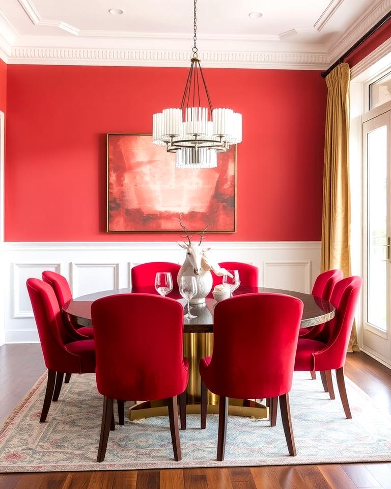20 Red Dining Room Ideas for a Bold and Vibrant Space