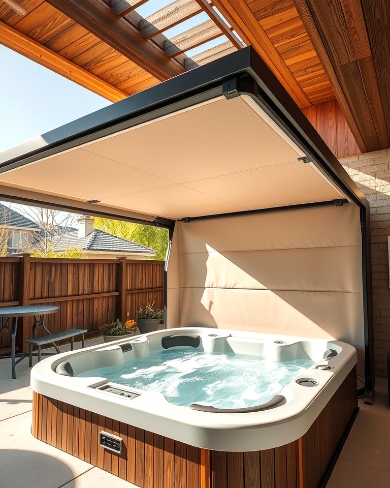 25 Hot Tub Enclosure Ideas for Year-Round Relaxation