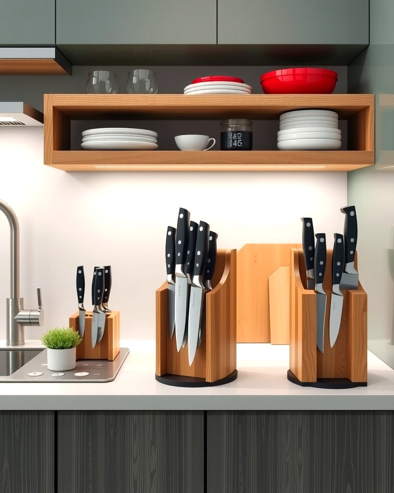25 Knife Storage Ideas for a ClutterFree Kitchen