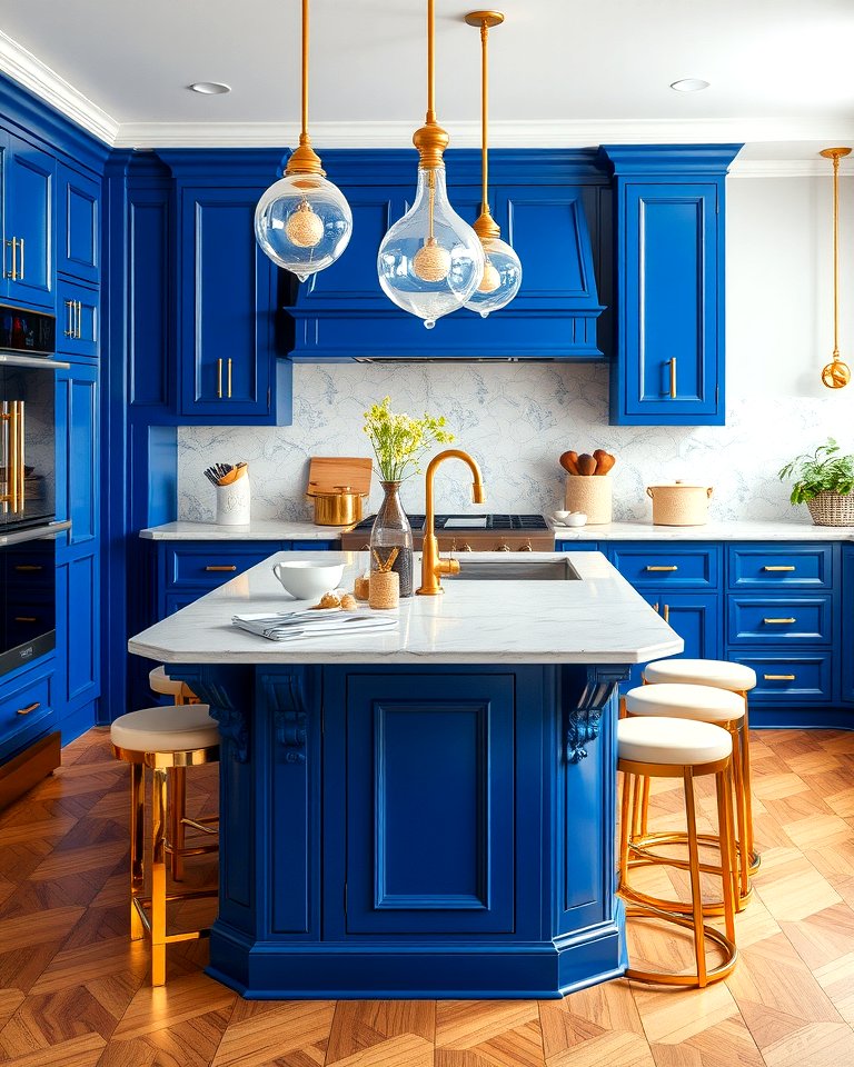 25 Blue Kitchen Island Ideas for a Fresh Look