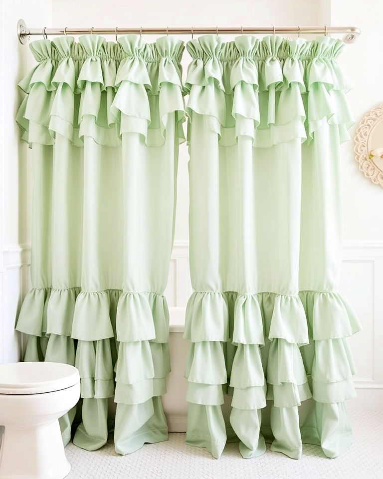 25 Bathroom Curtain Ideas for Privacy and Style