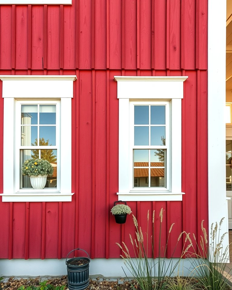 Csi Rustic Red Color 25 Trending House Siding Colors for Curb Appeal