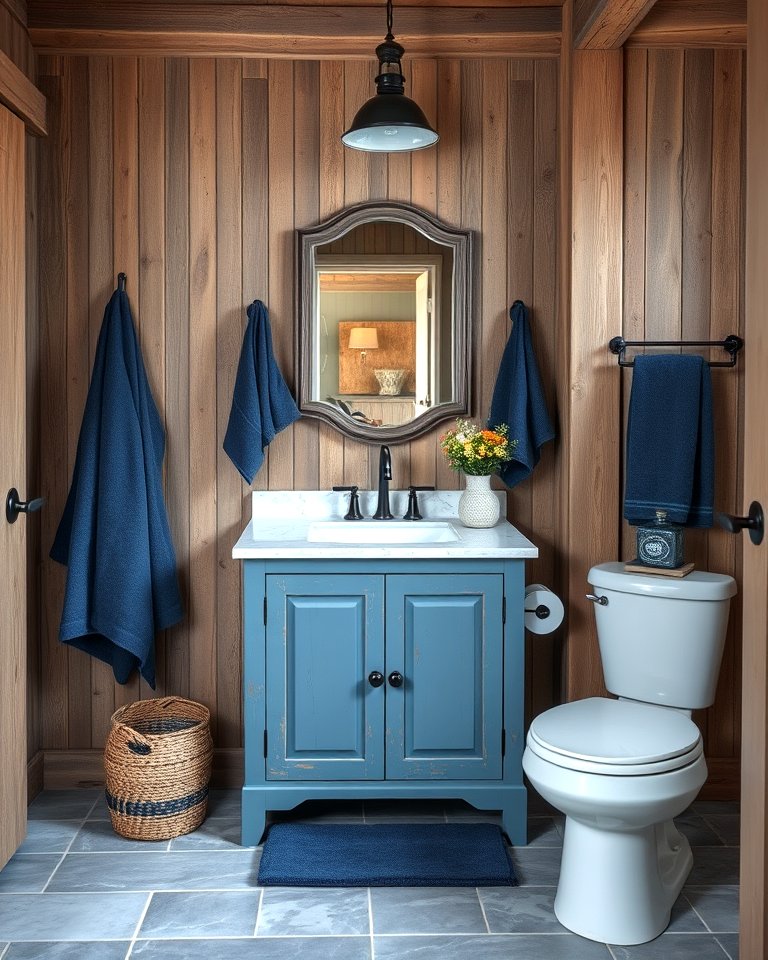 25 Blue and Gray Bathroom Ideas for a Modern Look