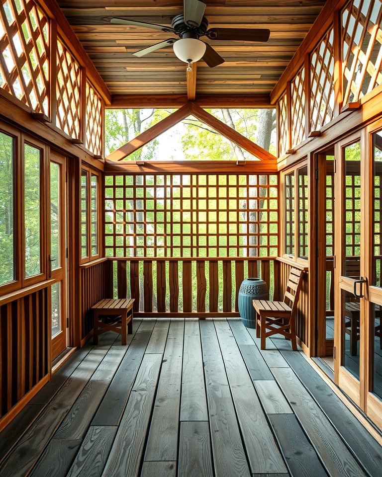 25 Innovative Deck Lattice Ideas to Enhance Outdoor Spaces