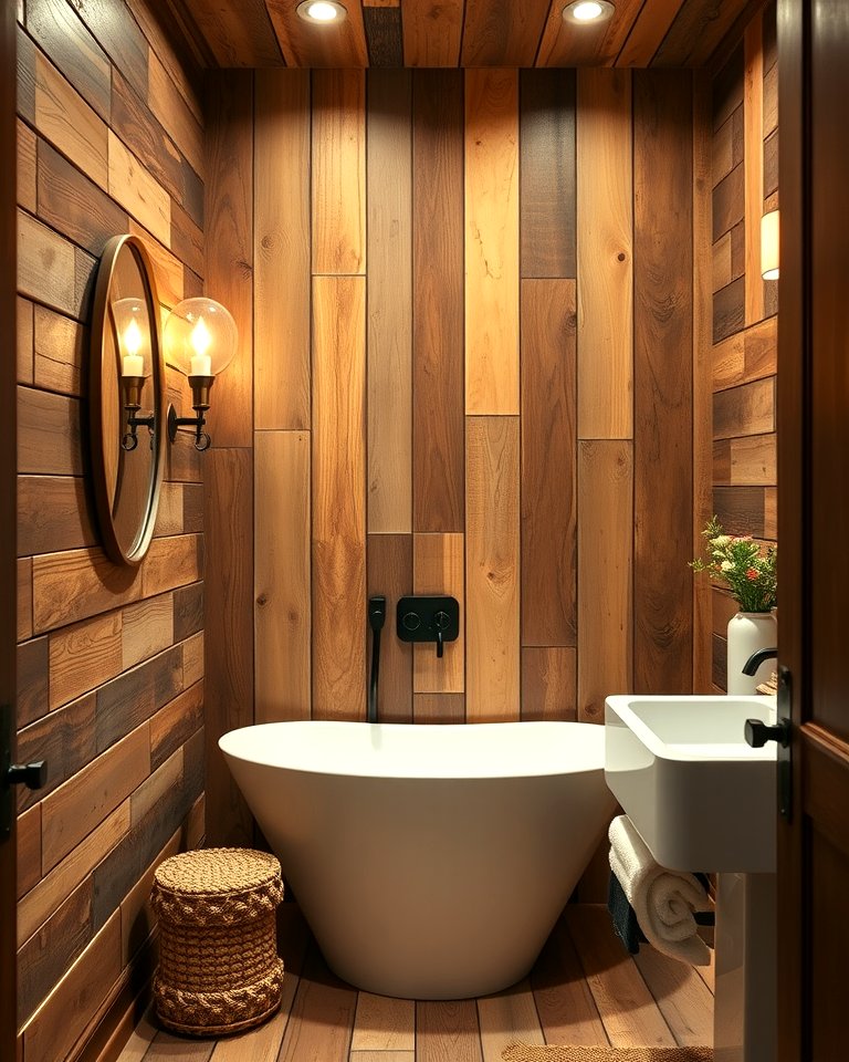 25 Bathroom Wall Paneling Ideas for a Luxurious Look