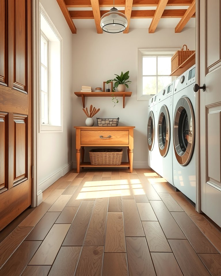 25 Laundry Room Floor Ideas for a Functional Space