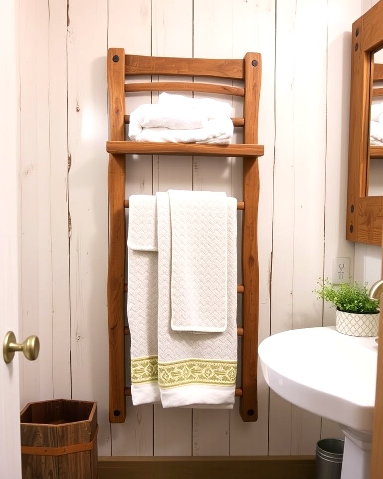 25 Creative Bathroom Towel Rack Ideas for Your Space