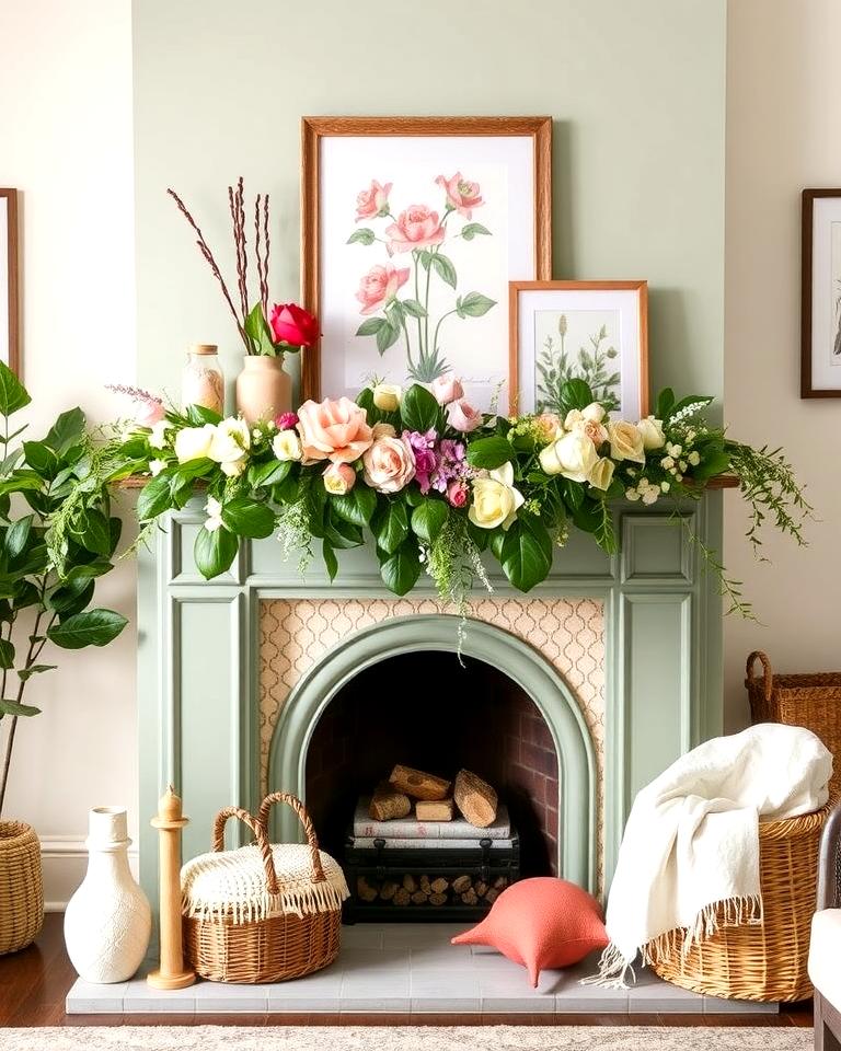 20 Sage Green Fireplace Ideas for a Calm Ambiance