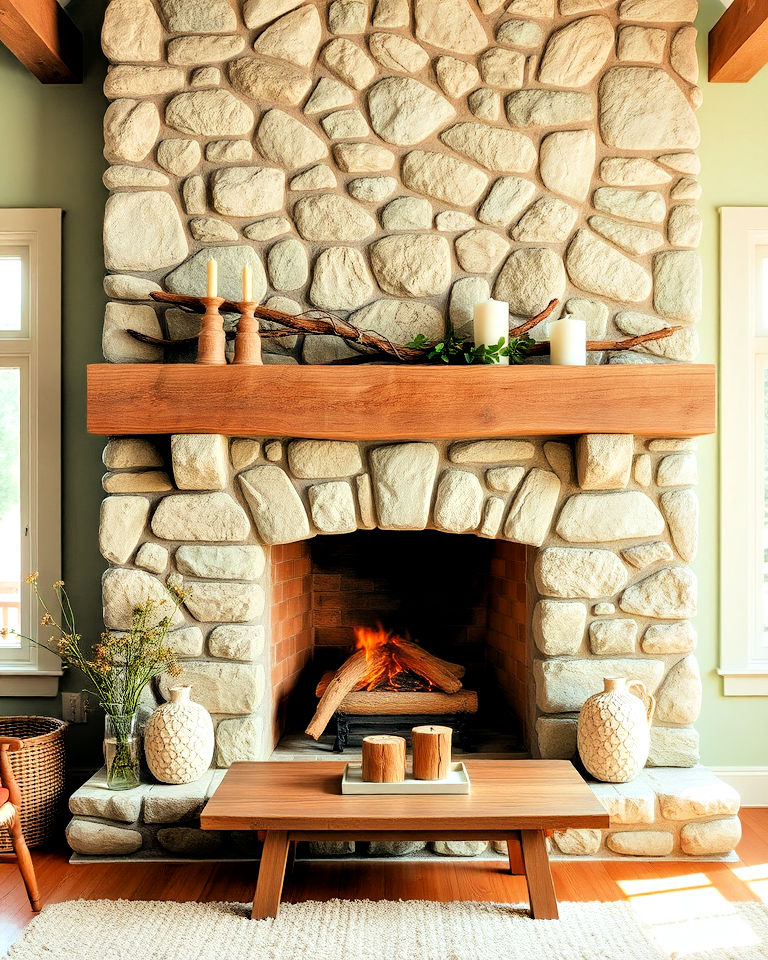20 Sage Green Fireplace Ideas for a Calm Ambiance
