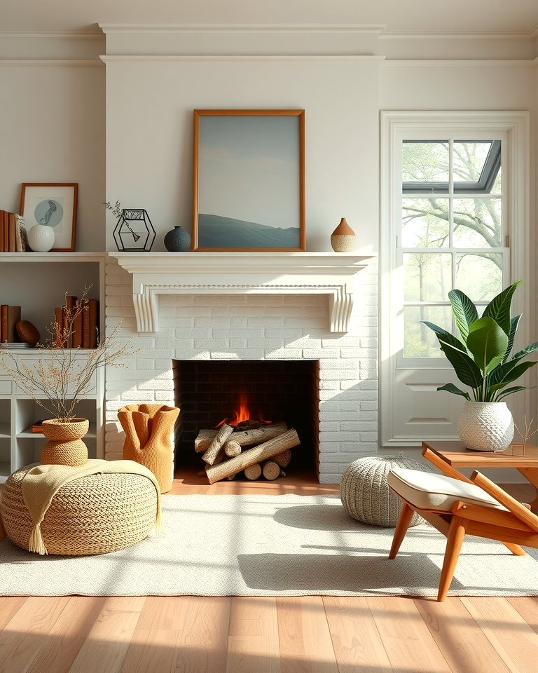 25 Home Office With Fireplace Ideas for Cozy Workspaces