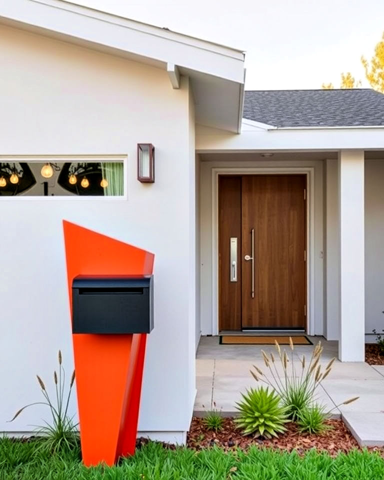 Mid Century Modern Mailbox