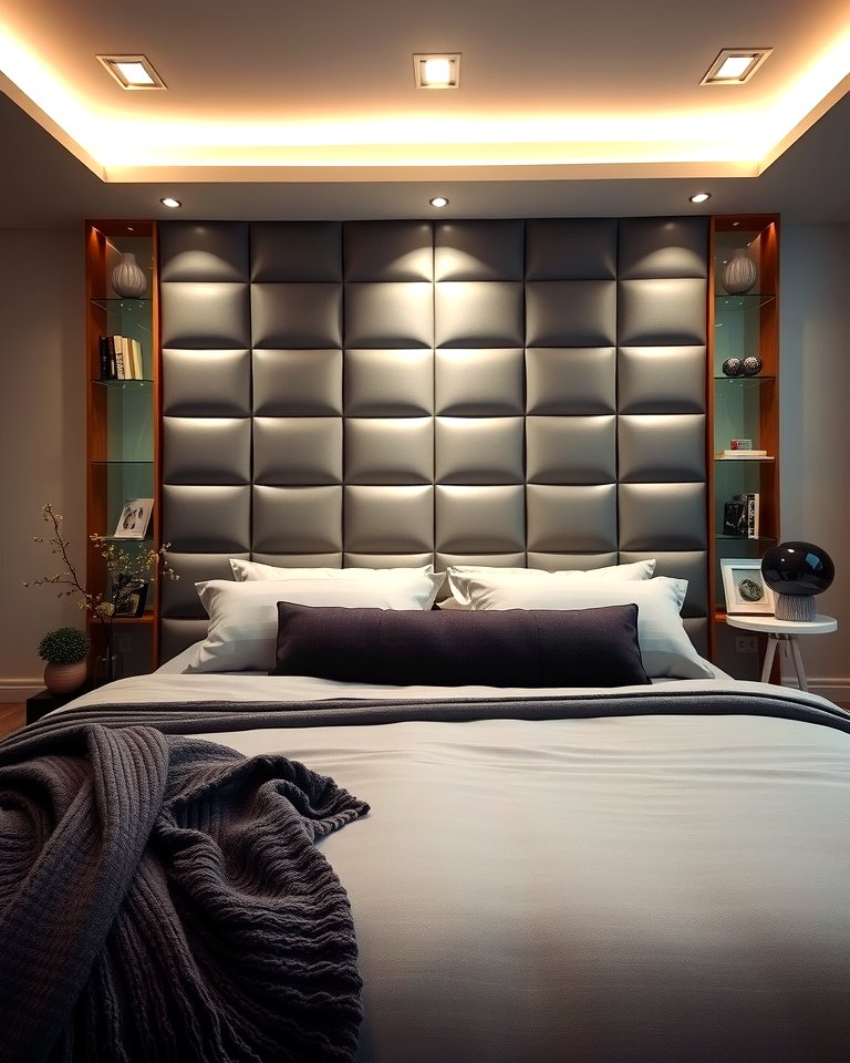 25 Elegant Grey Headboard Bedroom Ideas for a Calm Space