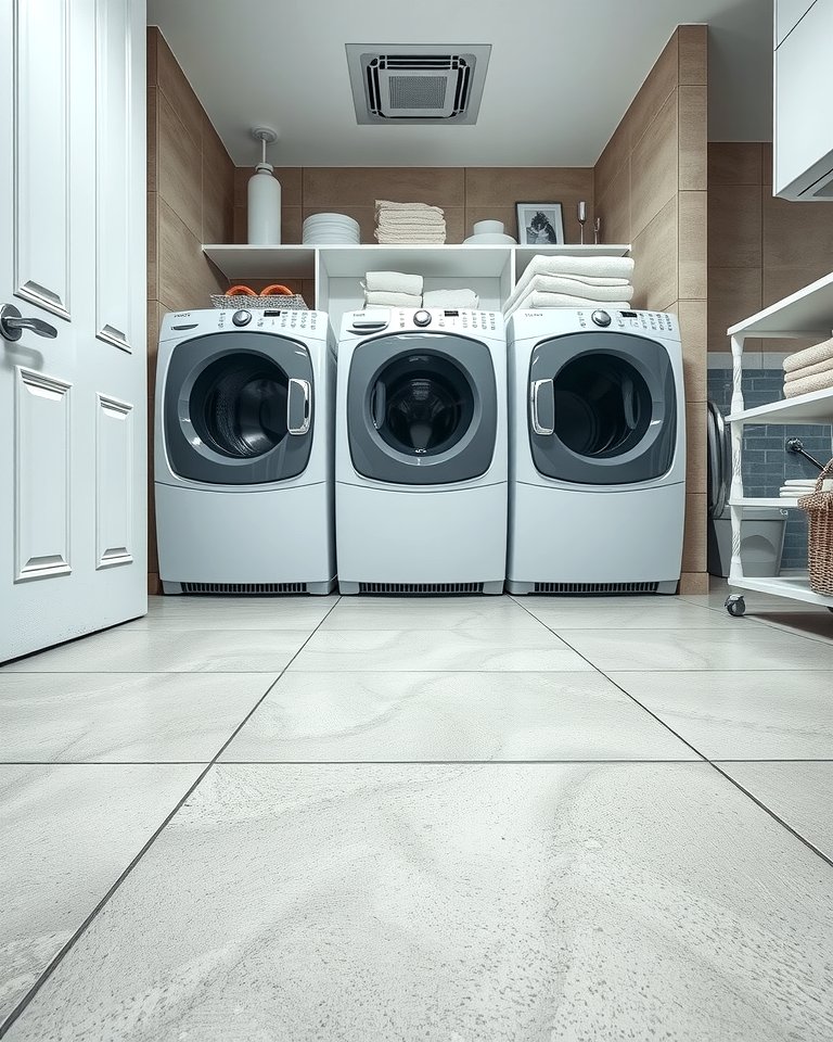25 Laundry Room Floor Ideas for a Functional Space